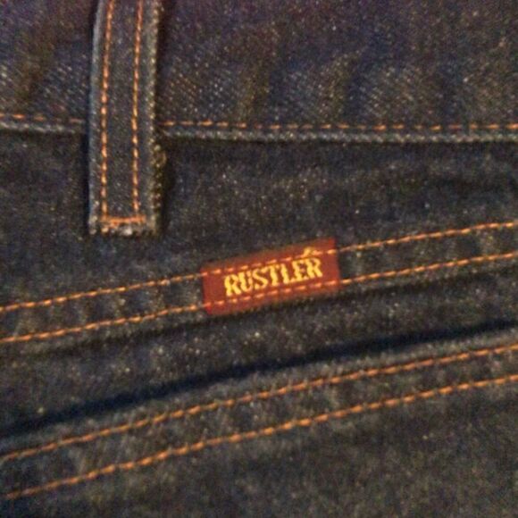 Rustler 40x39 thick workers pants dark blue - Picture 3 of 4